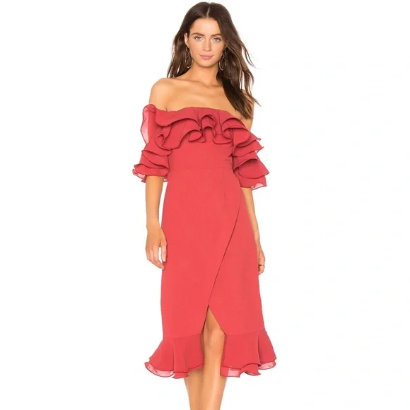 mini off the shoulder maternity dress HATCH Collection The Samantha Off-The-Shoulder Jacquard Mini Dress in Black